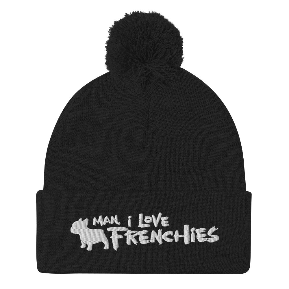 Man, I Love Frenchies Beanie