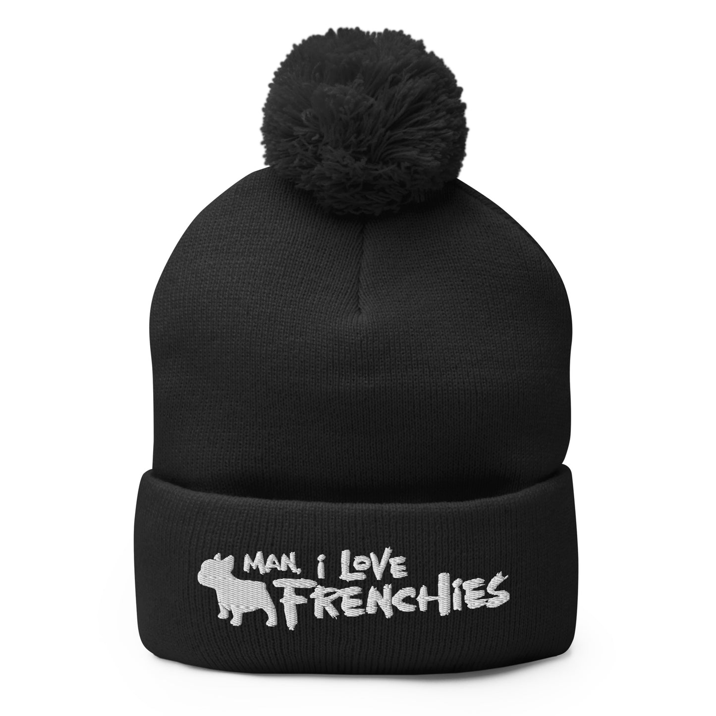 Man, I Love Frenchies Beanie