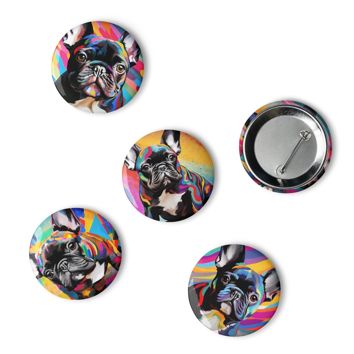 Brindle Babies Pin Button Set