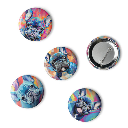 Blue is Beautiful Pin Button Set