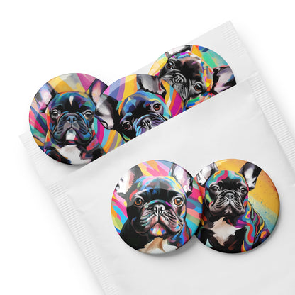 Brindle Babies Pin Button Set