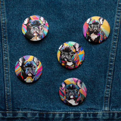 Brindle Babies Pin Button Set