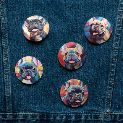 Tongues Out Pin Button Set