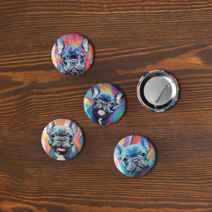 Blue is Beautiful Pin Button Set