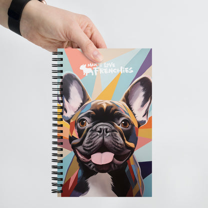 Geometric Brindle Notebook