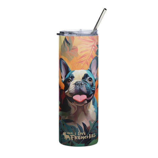 Tropical Frenchie Tumbler