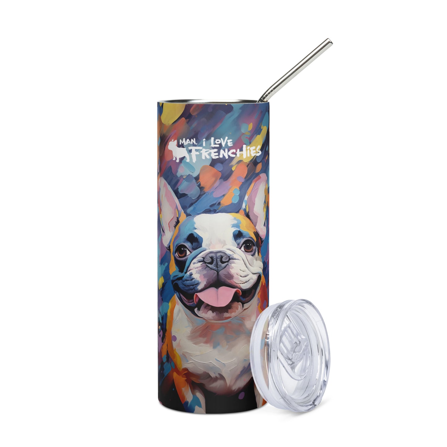 Spotty Frenchie Tumbler