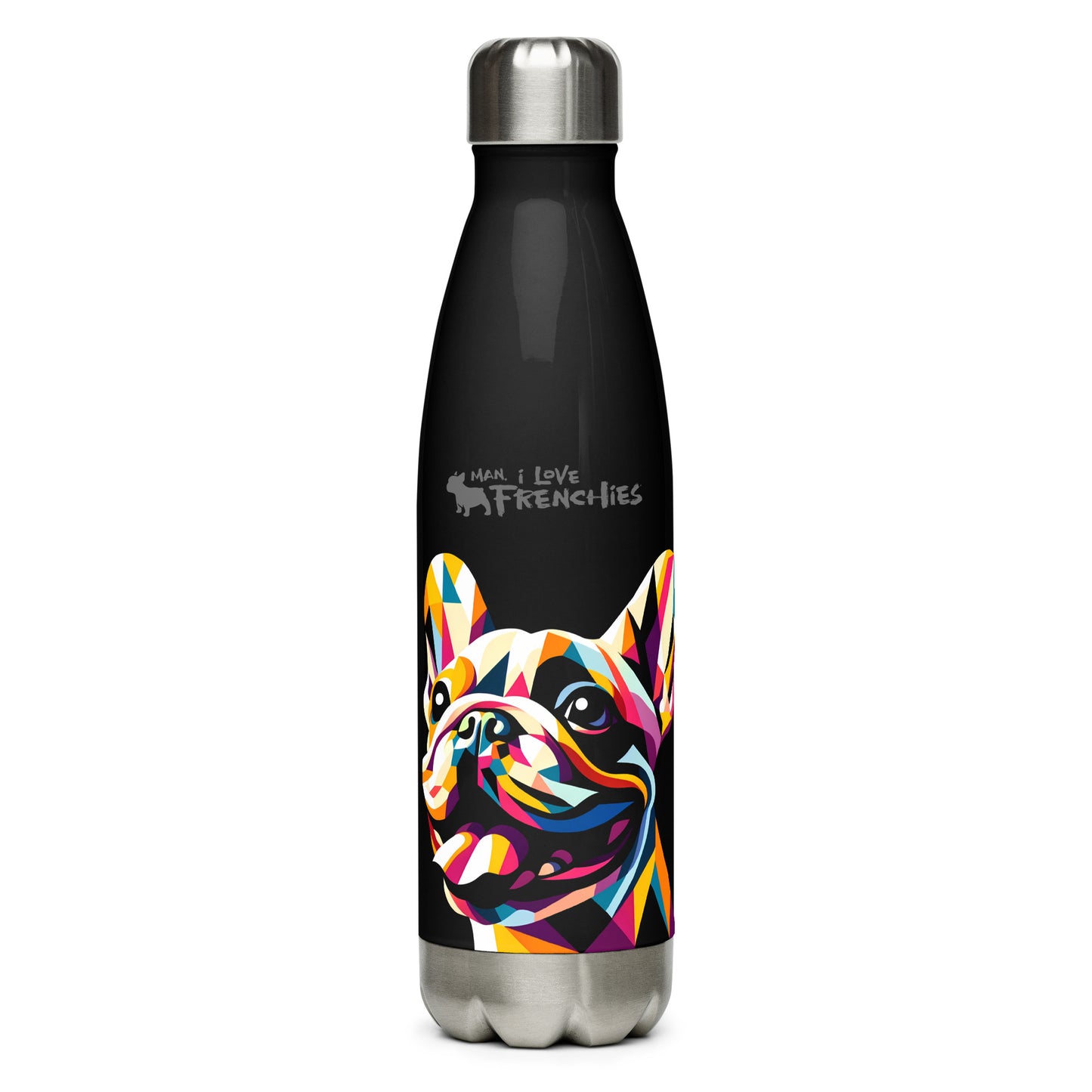 Poly the Pup - Stainless Steel Water Bottle