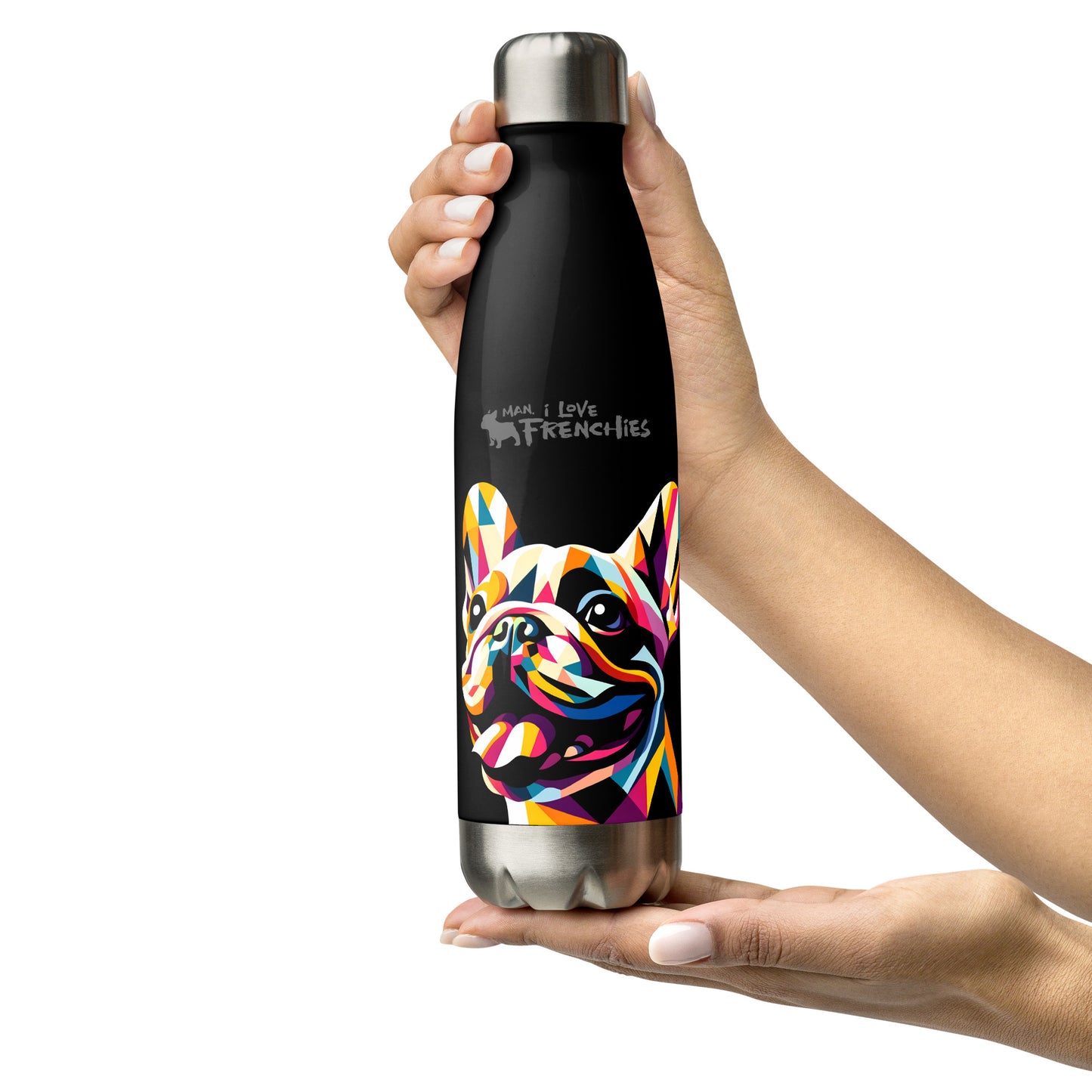 Poly the Pup - Stainless Steel Water Bottle