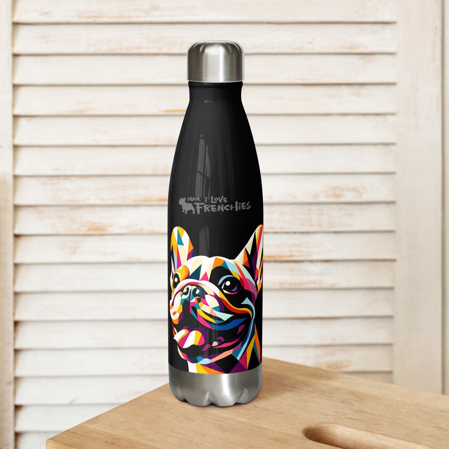 Poly the Pup - Stainless Steel Water Bottle