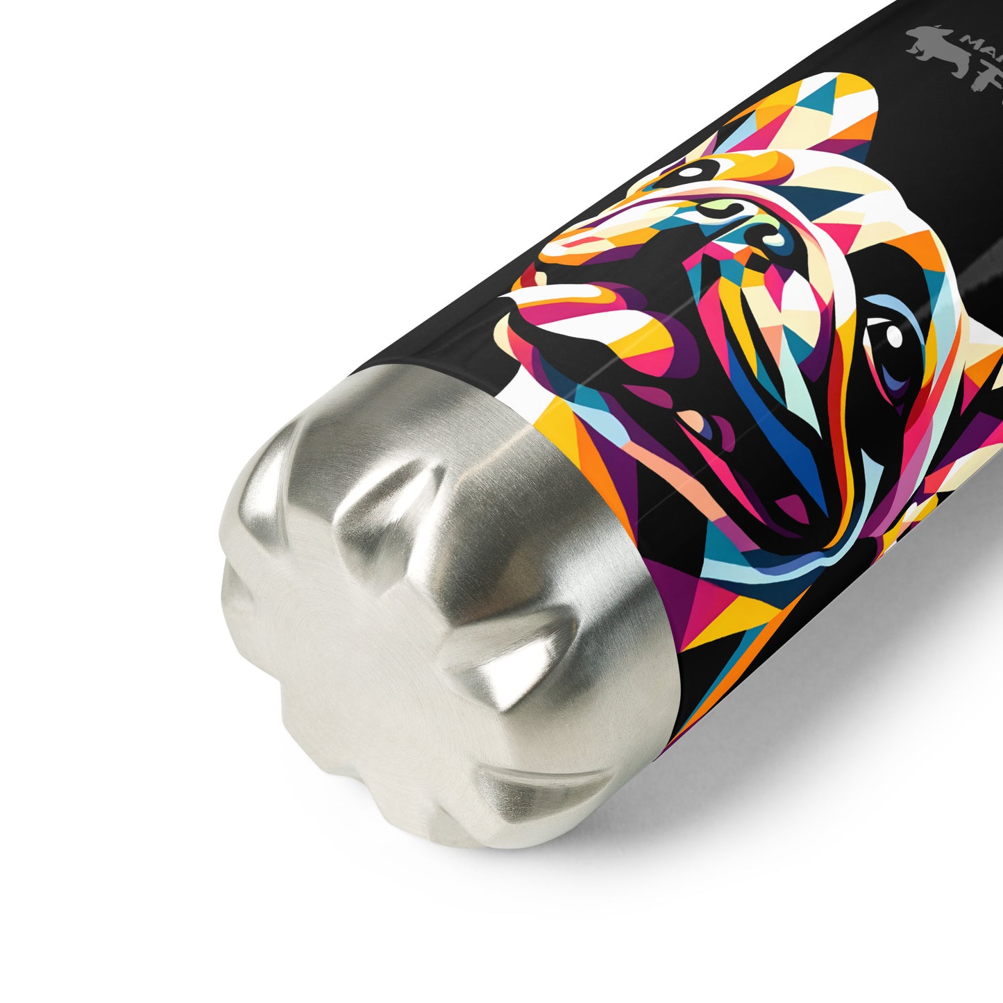 Poly the Pup - Stainless Steel Water Bottle