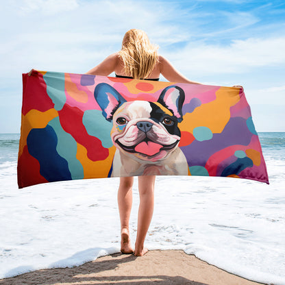 Spotty Pied Beach Towel