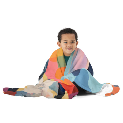 Colorful Tan Blanket