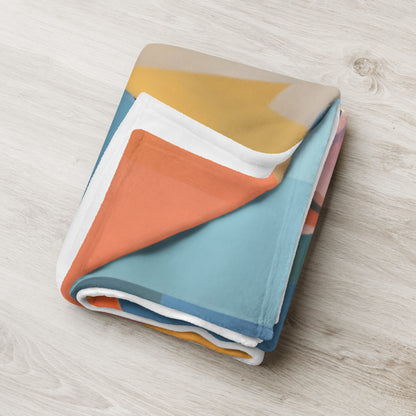 Colorful Tan Blanket