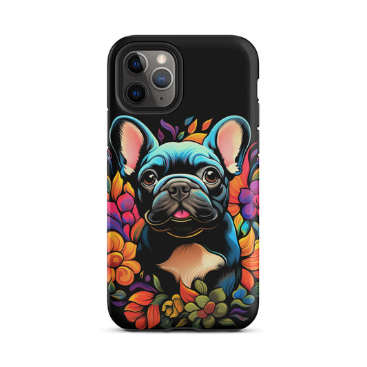 Flower Frenchie iPhone® Case