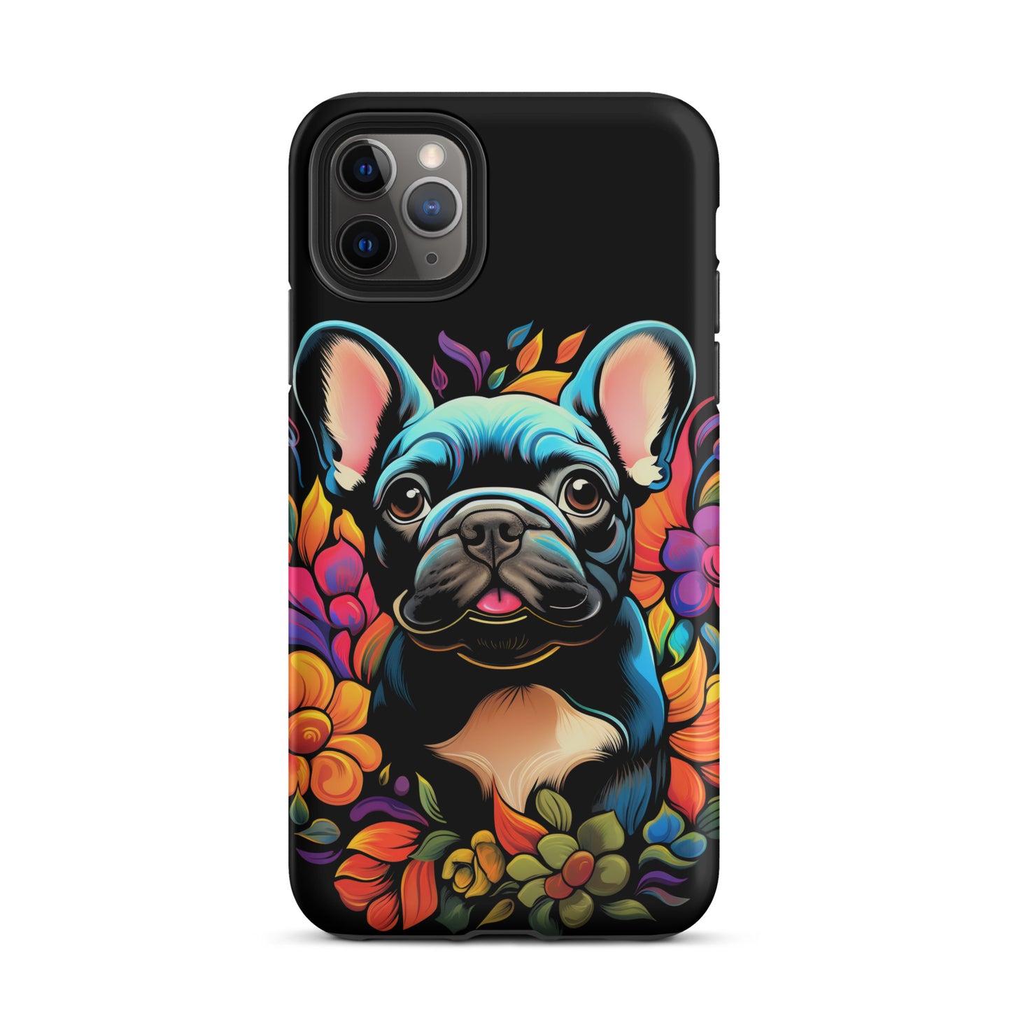 Flower Frenchie iPhone® Case