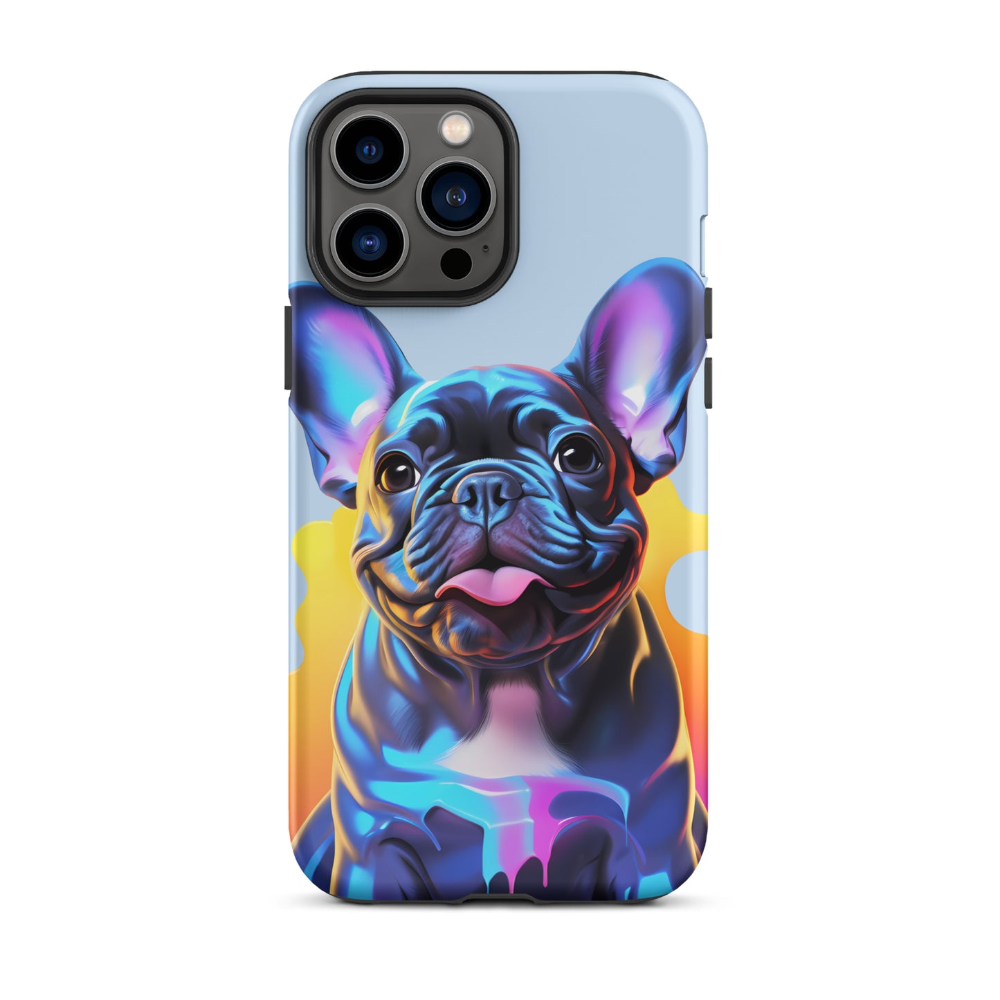 Neon Blue iPhone® Case