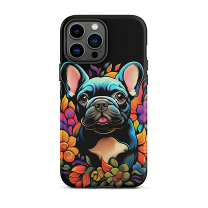 Flower Frenchie iPhone® Case