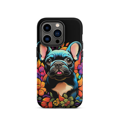 Flower Frenchie iPhone® Case