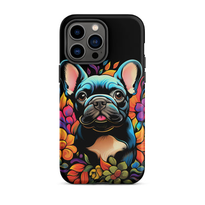 Flower Frenchie iPhone® Case