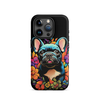 Flower Frenchie iPhone® Case