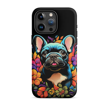 Flower Frenchie iPhone® Case