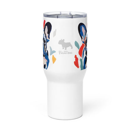 Viva La French Bulldog Travel Mug