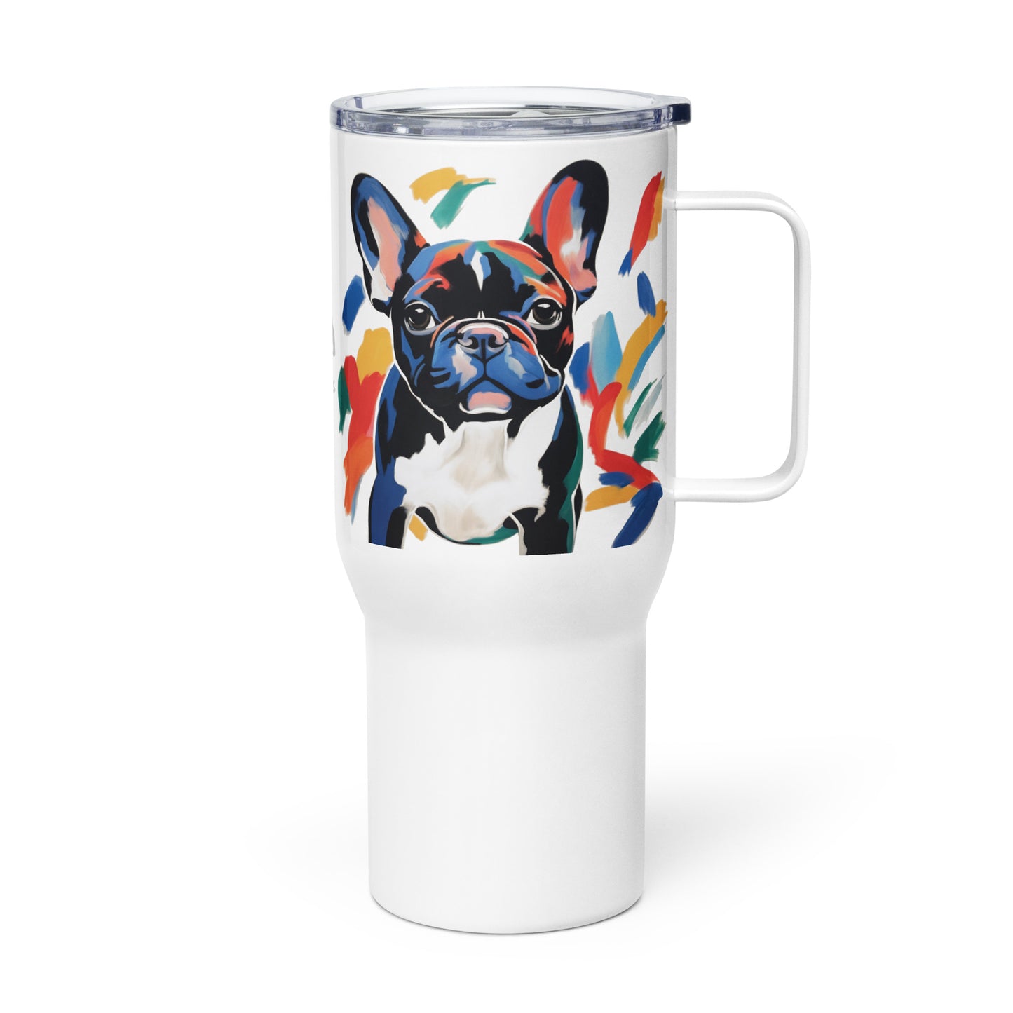 Pastel Pied Travel Mug