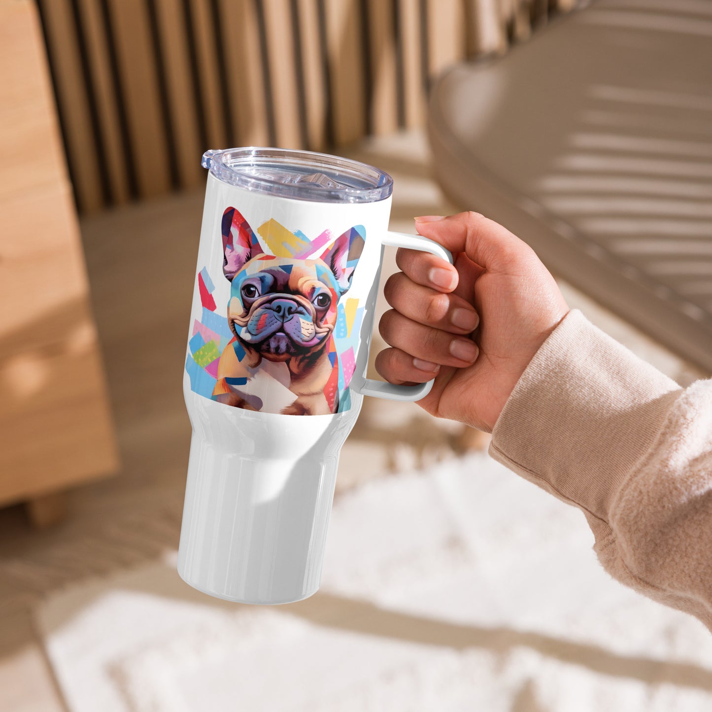 Patchy Fawn Travel Mug