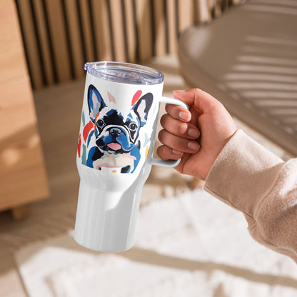 Viva La French Bulldog Travel Mug