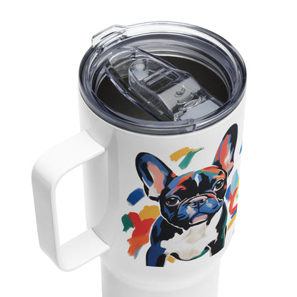 Pastel Pied Travel Mug