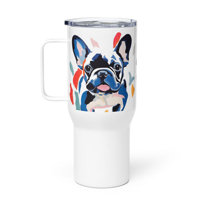 Viva La French Bulldog Travel Mug