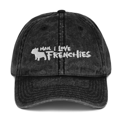 Frenchie Vintage Dad Hat