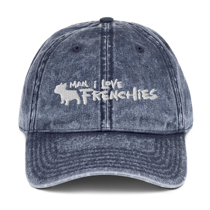 Frenchie Vintage Dad Hat