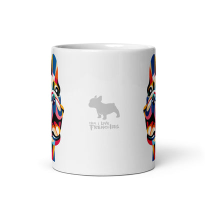 Poly the Pup White Mug