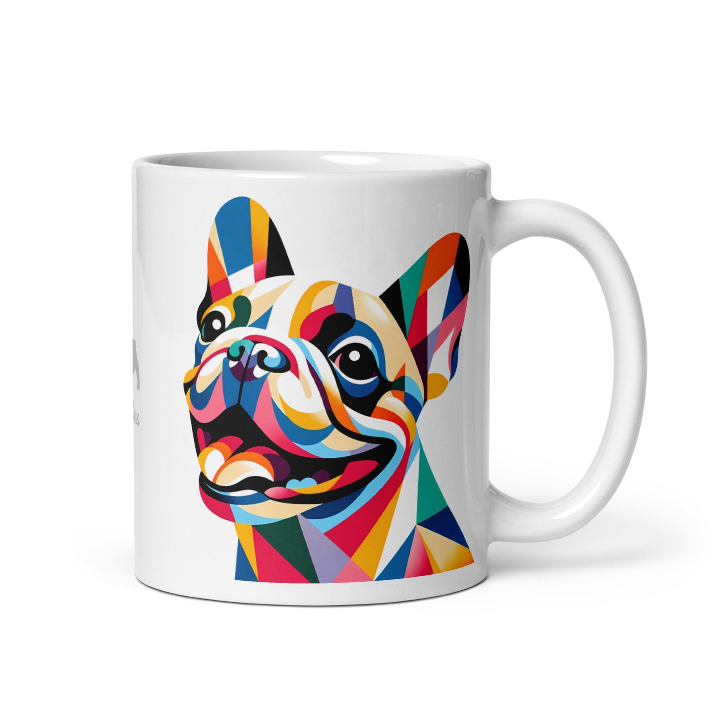 Poly the Pup White Mug