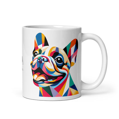 Poly the Pup White Mug