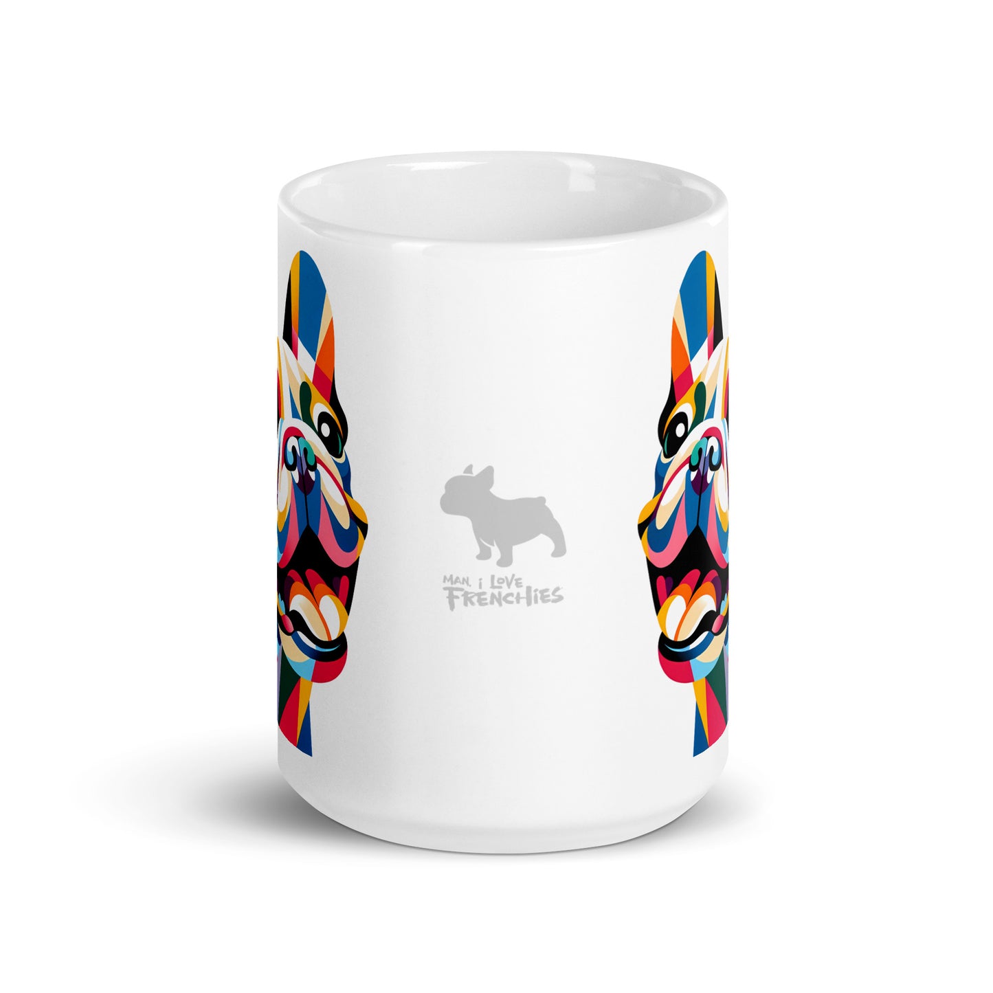 Poly the Pup White Mug