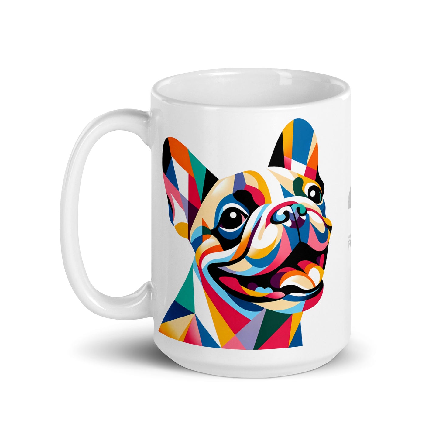 Poly the Pup White Mug