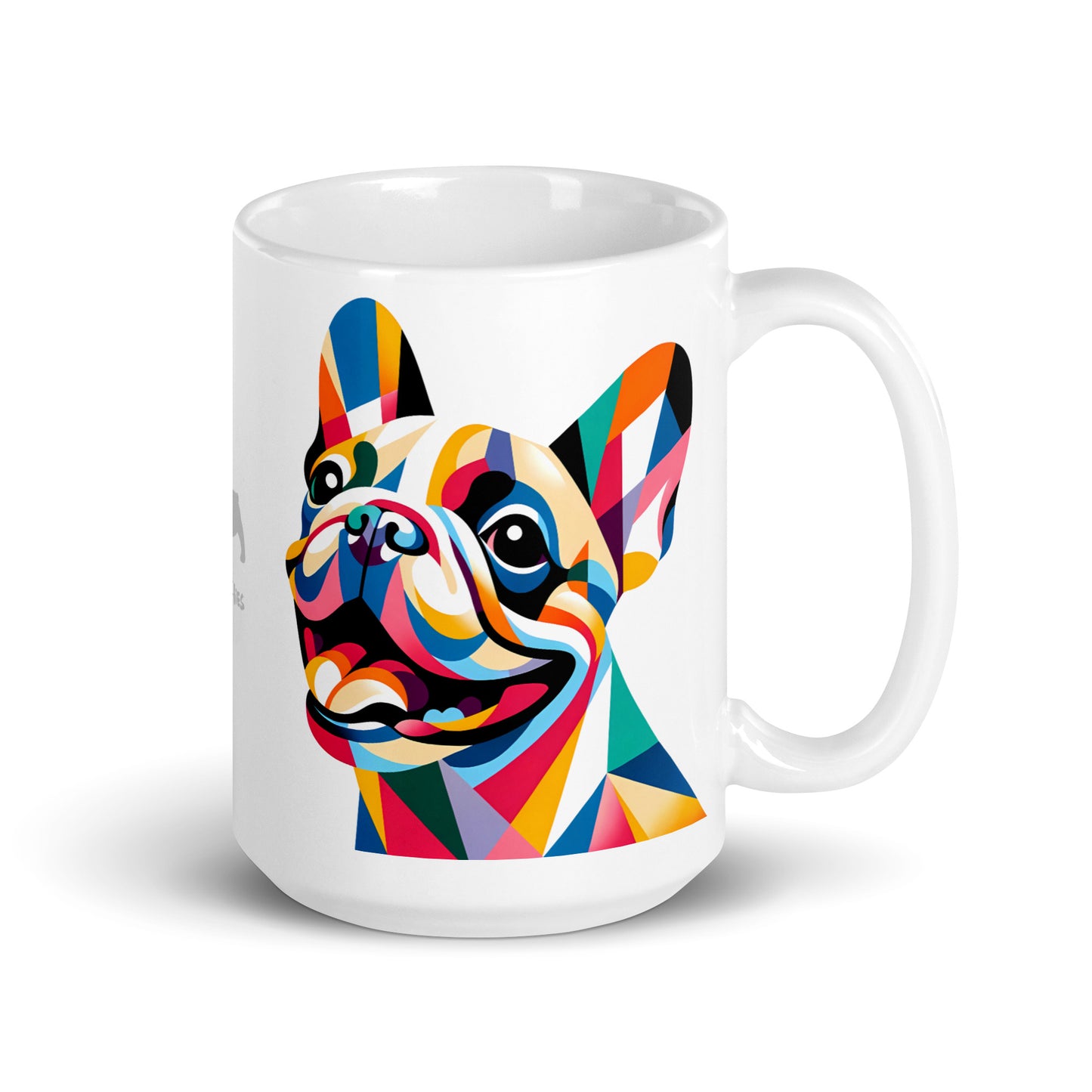 Poly the Pup White Mug