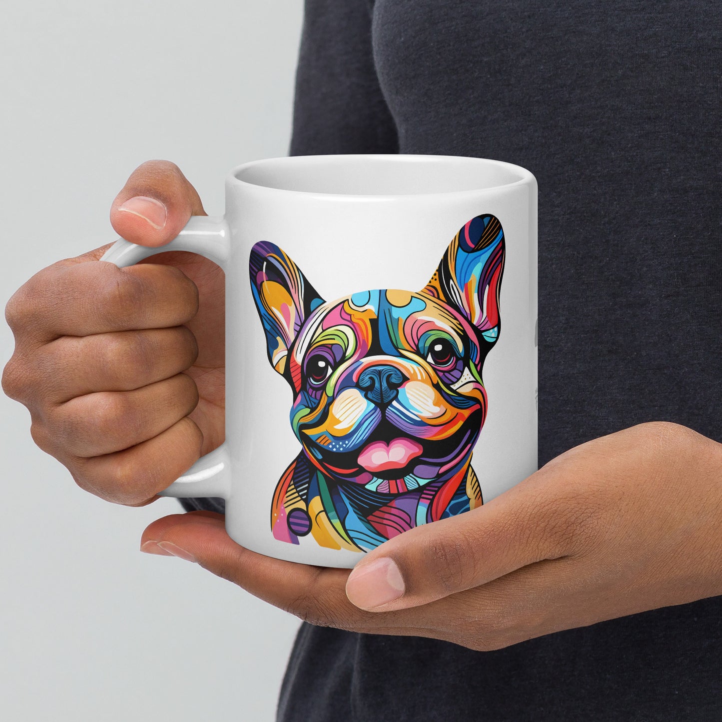 Smiles & Colors White Mug