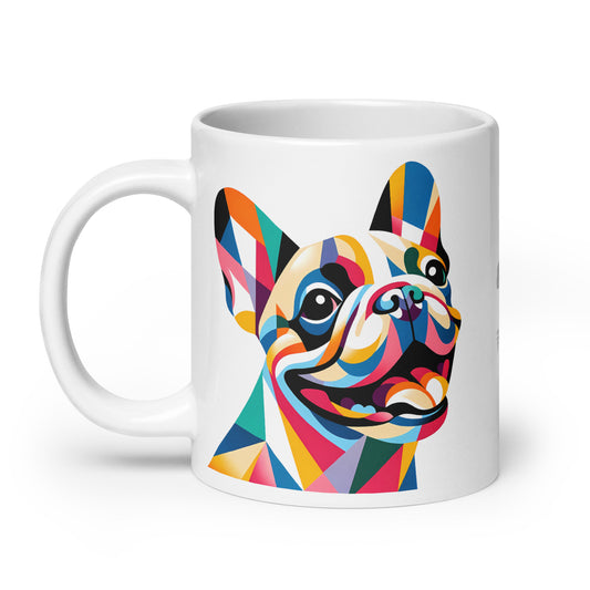 Poly the Pup White Mug