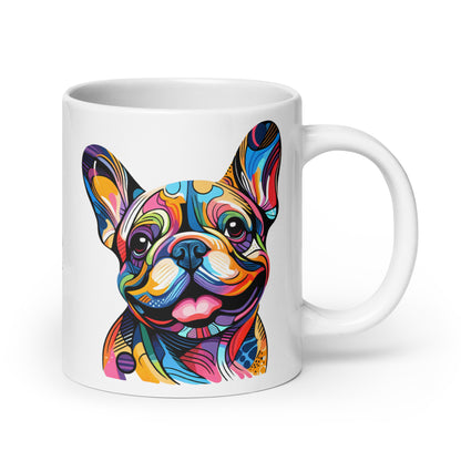 Smiles & Colors White Mug