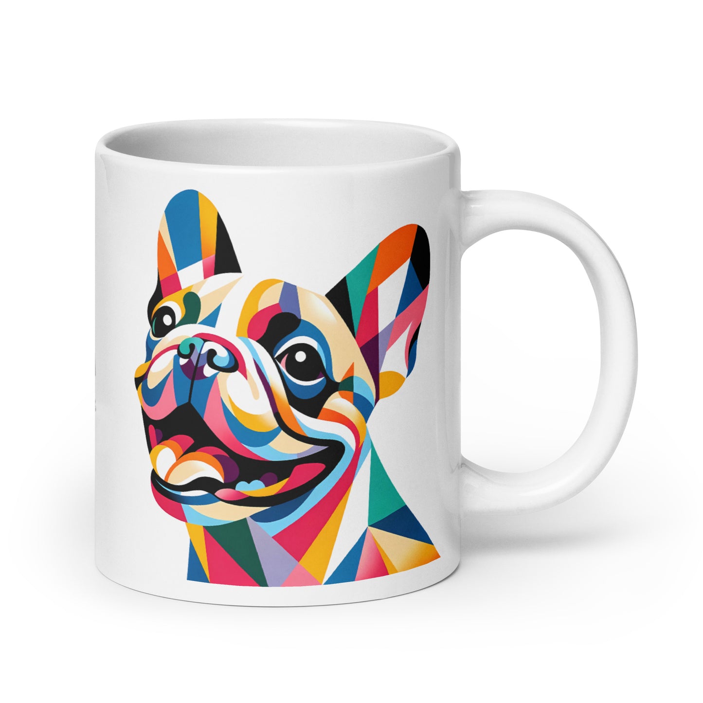 Poly the Pup White Mug