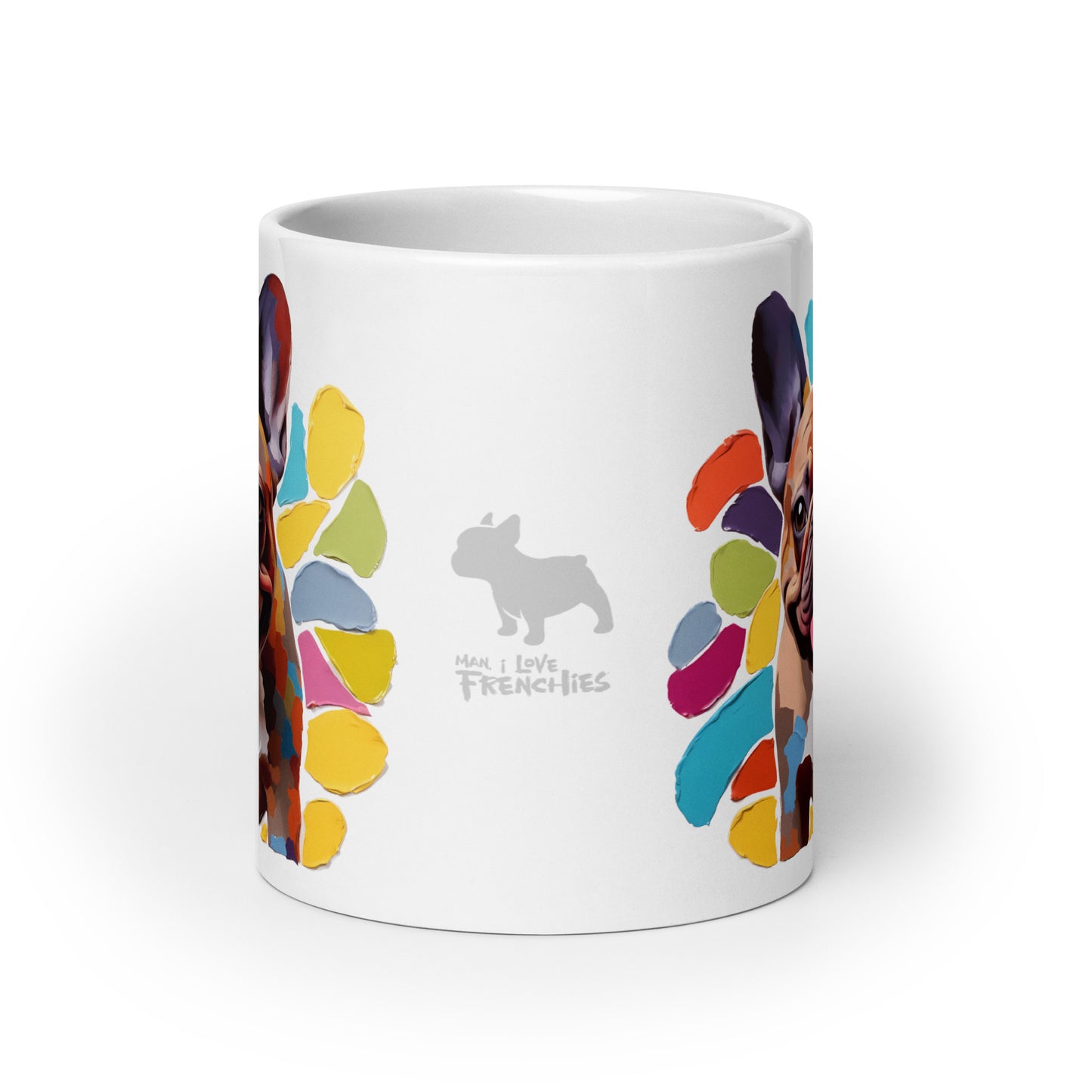 Flower Fawn White Mug